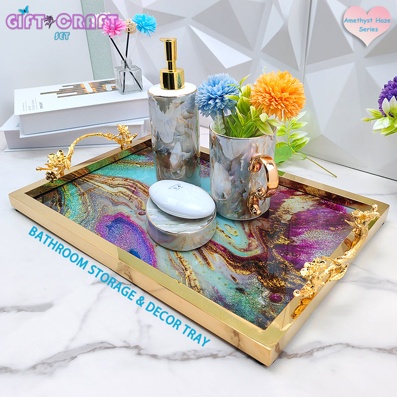 Designer Tray Gift, Decorative Serving Tray for Home, Party, Souvenir, Wedding, Gift