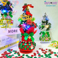 DIY Mosaic Christmas Tree Music Box Kit | Rotating Musical Craft Gift for Kids & Adults, Christmas Birthday Wedding