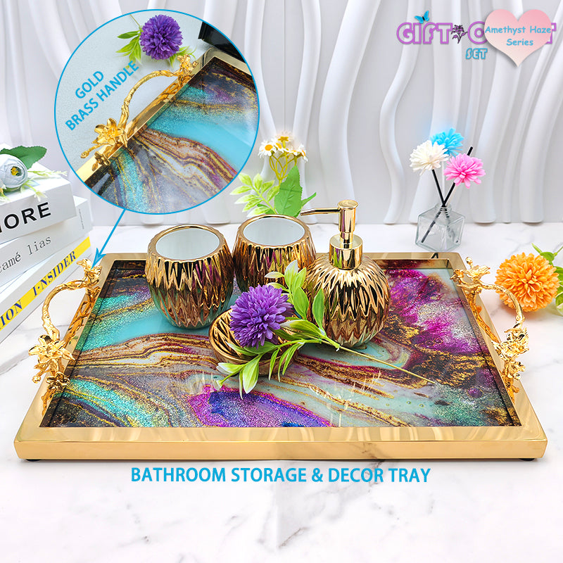 Designer Tray Gift, Decorative Serving Tray for Home, Party, Souvenir, Wedding, Gift