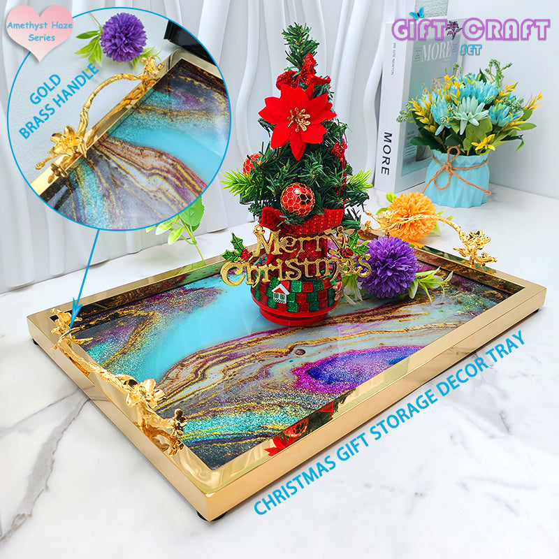 Designer Tray Gift, Decorative Serving Tray for Home, Party, Souvenir, Wedding, Gift