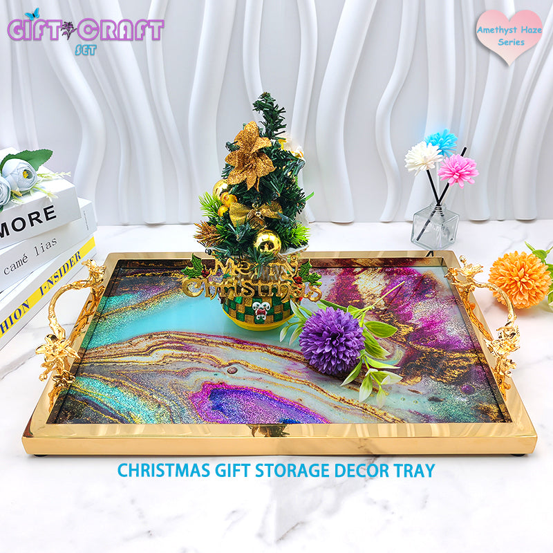 Designer Tray Gift, Decorative Serving Tray for Home, Party, Souvenir, Wedding, Gift