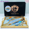 Luxury Tray Gift with Copper Handles, Decor, Serving Tray for Coffee, Bathroom, Vanity & Home Decor