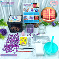 DIY Mosaic Candle Holder Kit, Handmade Craft for Kids & Adults, Home Decor Gift for Birthday Christmas