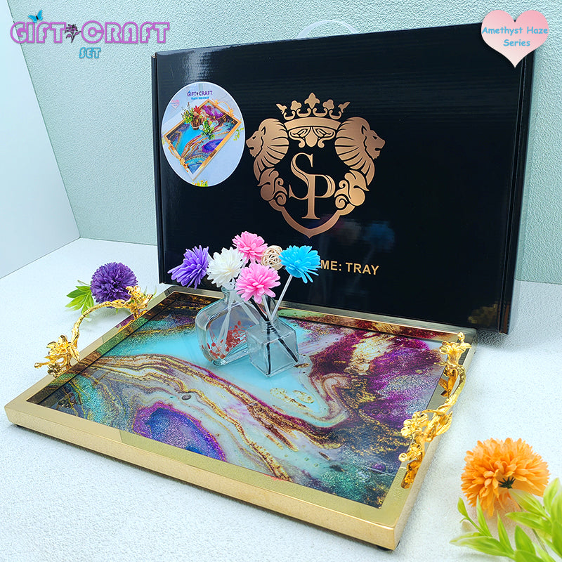 Designer Tray Gift, Decorative Serving Tray for Home, Party, Souvenir, Wedding, Gift