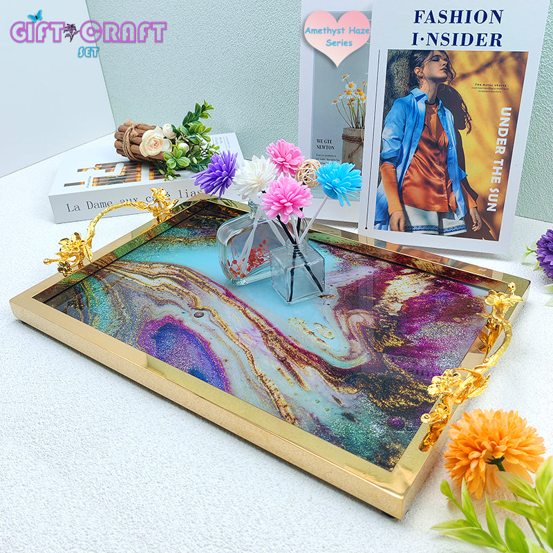 Designer Tray Gift, Decorative Serving Tray for Home, Party, Souvenir, Wedding, Gift
