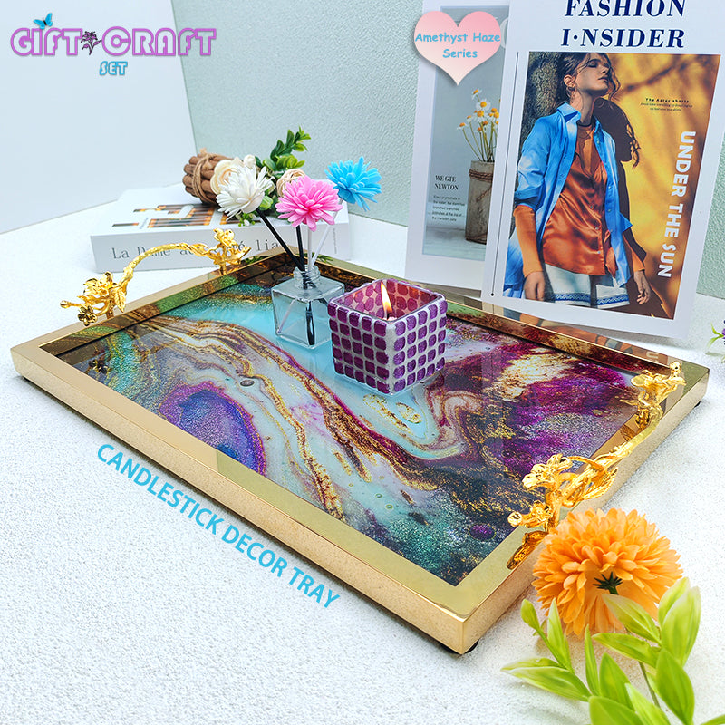 Designer Tray Gift, Decorative Serving Tray for Home, Party, Souvenir, Wedding, Gift